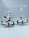 SearchFindOrder Gray 3 Wheel Scooter With Seat