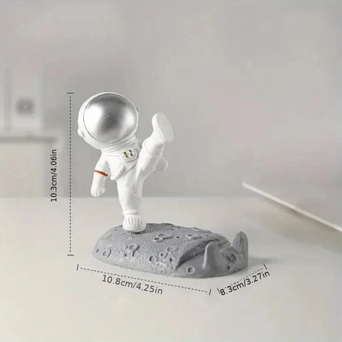 SearchFindOrder GRAY Hand-Crafted Astronaut Mobile Phone Bracket
