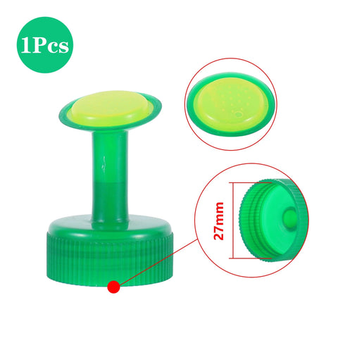 SearchFindOrder Green 1 Bottle Cap Sprinkle Ease Dual-Head Watering System Portable, Precise, and Convenient
