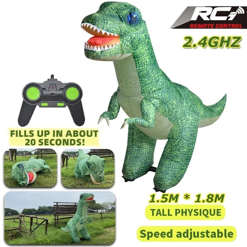 Remote Control Inflatable T-Rex Dinosaur, 59