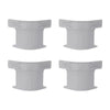 SearchFindOrder Grey 4Pcs Heavy Duty Bed Sheet Corner Clips