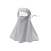 SearchFindOrder grey Anti-UV Face Scarf