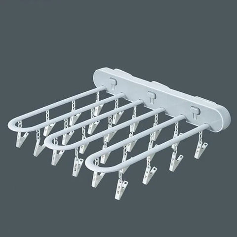 SearchFindOrder grey Multifunctional Folding Hanging Drying Rack