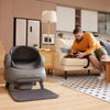 SearchFindOrder Grey with 1 dryer and App Smart Cat Litter Box with Dryer and App