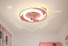 SearchFindOrder H / 3 Colors Changeable Modern Astronaut LED Ceiling Light