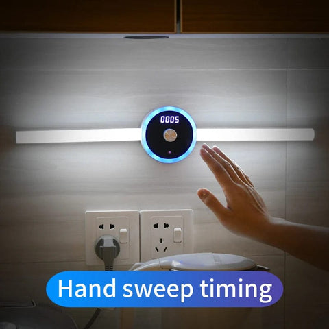SearchFindOrder Hand sweep timing Intelligent Kitchen Cabinet Lights with Smart Timing Sensor