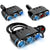 SearchFindOrder High-power 4-Port USB Car Charger
