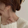 SearchFindOrder Hollow Heart Earrings