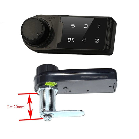 SearchFindOrder Horizontal L20mm Digital Touch Secure  Cabinet Lock