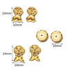 SearchFindOrder Hypoallergenic Stainless Steel Earring Lifters and Backs