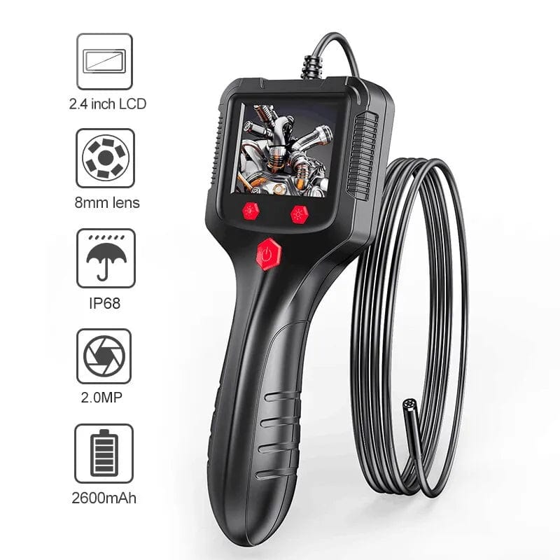 Inspection Pro HD-1080P Industrial Borescope Endoscope Camera with Lig ...