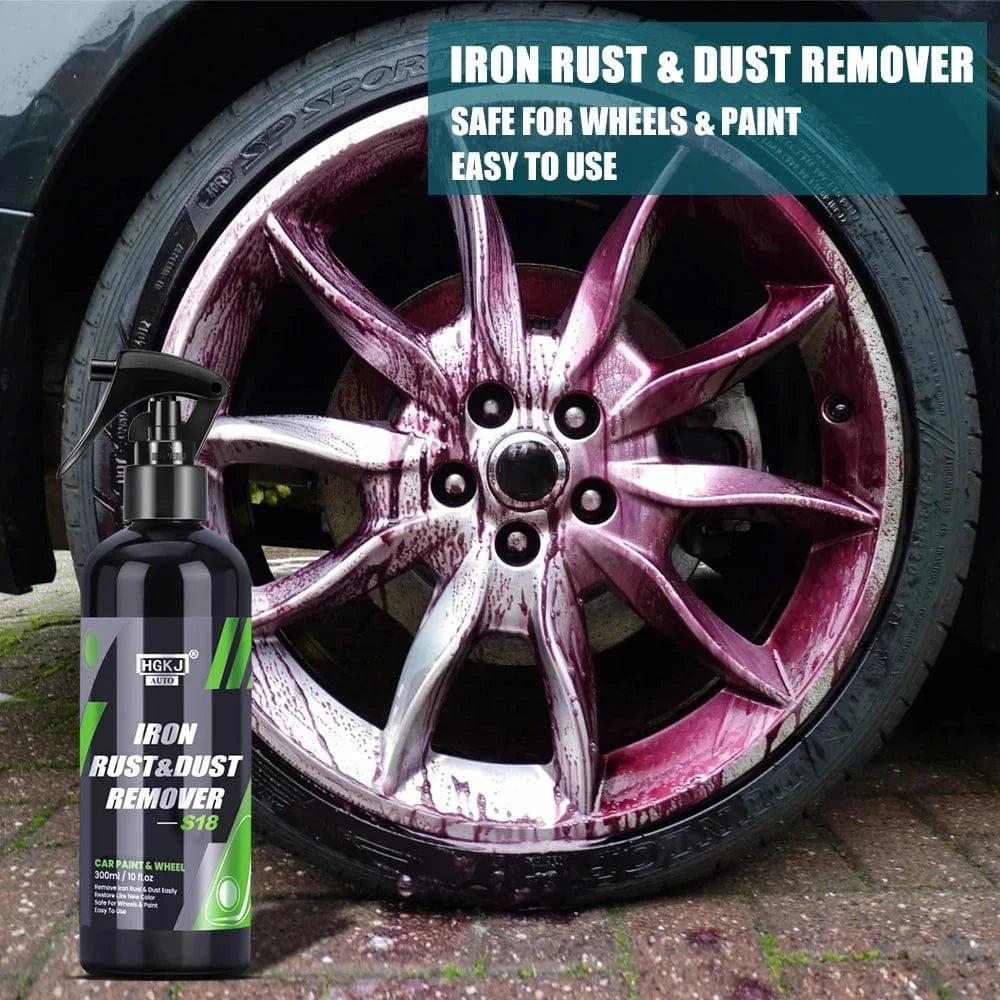 Iron Powder & Rust Remover Spray for Metal Surface Protection ...