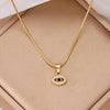 SearchFindOrder jewelry NC24Y0234-1 Evil Eyes Necklace