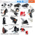 SearchFindOrder KIT5 / CN Power Pro 12-in-1 Ultimate Tool Combo Drill, Chainsaw, Saw, and More