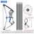 SearchFindOrder Large bow 5 arrows Precision Mini Steel Pulley Bow Compact Archery Set for Indoor and Outdoor Fun