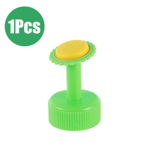 SearchFindOrder Light Green Bottle Cap Sprinkle Ease Dual-Head Watering System Portable, Precise, and Convenient