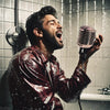 SearchFindOrder Light Grey Microphone Shape Shower Head
