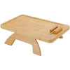 SearchFindOrder light yellow Bamboo Sofa Tray Table