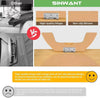 SearchFindOrder light yellow Bamboo Sofa Tray Table