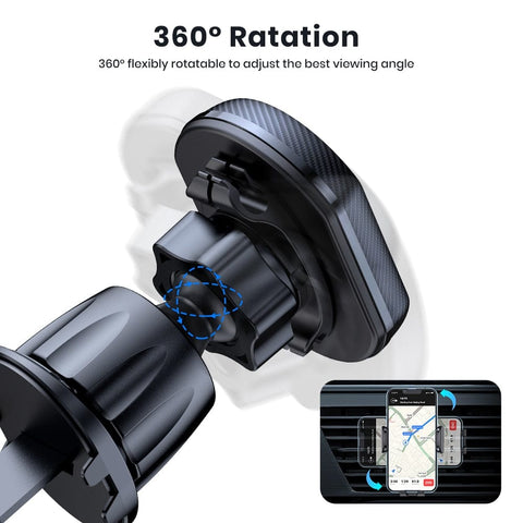 SearchFindOrder Magnetic Car Phone Holder with 360 Rotation