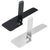 SearchFindOrder Metal Black and White Sleek Fold Metal Mobile Phone Holder Stand