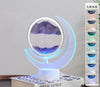 SearchFindOrder Moon-Purple 3D Sandscape Table Lamp