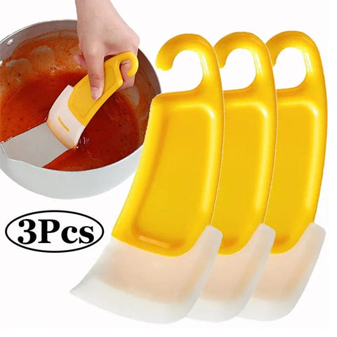 SearchFindOrder Multi-Purpose Silicone Spatula Ideal for Kitchen Cleanup, Cake Baking, and Pastry Work