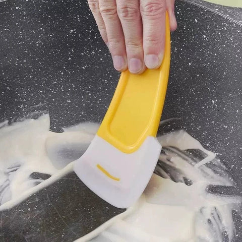SearchFindOrder Multi-Purpose Silicone Spatula Ideal for Kitchen Cleanup, Cake Baking, and Pastry Work