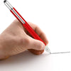 SearchFindOrder Multifunctional 6-in-1 Precision Pen Screwdriver Ruler Caliper Touchscreen Stylus Level and Ballpoint Pen