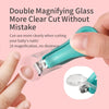SearchFindOrder Nail Clippers with Magnifying Glass