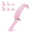 SearchFindOrder New Pink B Fade Pro Styling Comb For Men