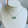 SearchFindOrder OctoberZhonghaiBlue Stone Aura Necklace