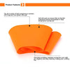 SearchFindOrder Orange Silicone Splash Pot Lid