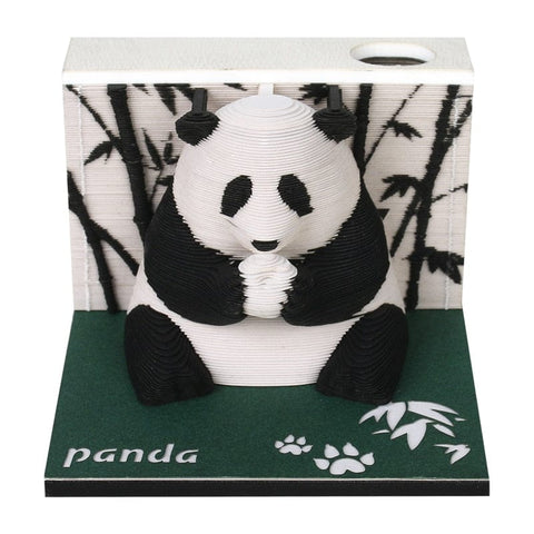 SearchFindOrder Panda 3D Memo Block Calendar
