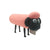 SearchFindOrder Pink / 300ml Sheep 3D Glass Mug Whimsical 300ml Animal Expression Cup for Kids
