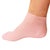SearchFindOrder Pink-L 2pcs Soft Heel Comfort Gel Socks Cracked Heel Repair & Moisturizing Foot Care Kit