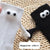 SearchFindOrder Playful Magnetic Gaze Harmony Socks Black & White Edition