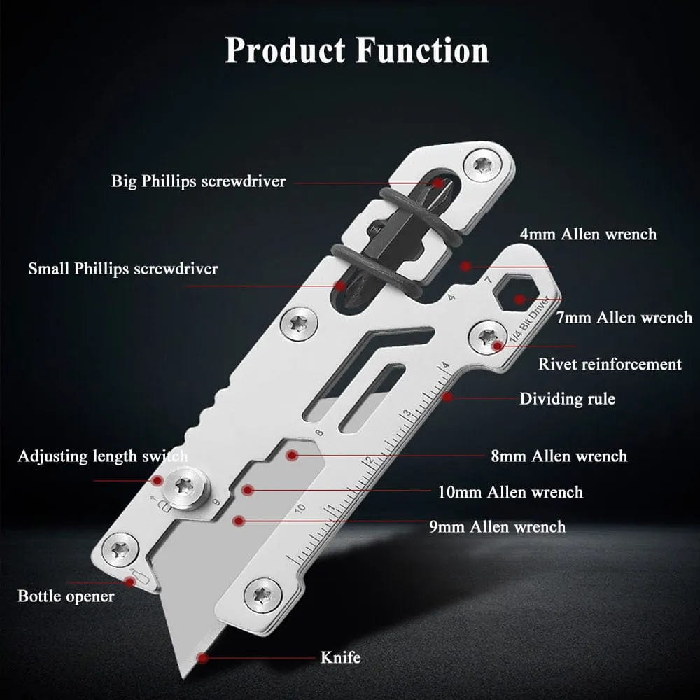 Utility Knife, Retractable Razor Blade, Titanium Box Cutter Locking Ra ...
