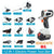 SearchFindOrder Power Pro 12-in-1 Ultimate Tool Combo Drill, Chainsaw, Saw, and More