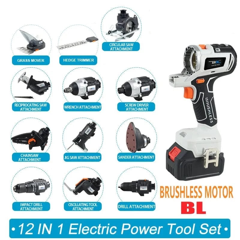 Brushless discount tool set