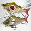 SearchFindOrder Propeller Glider Sinking Swimbait Fishing Lures - Metal Belly Blade Jerkbait Pesca