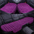 SearchFindOrder Purple 3pcs Cozy Guard Vehicle Comfort Covers