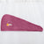 SearchFindOrder purple red / 25x63cm Gentle Lock Luxe Premium Microfiber Towel & Shower Cap Set for Effortless Hair Care