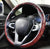 SearchFindOrder Red 3 pieces / China Universal Mahogany Wood Grain Steering Wheel Cover - Sleek All-Season Anti-Slip Set