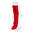 SearchFindOrder Red / One Size Fuzzy High Over Knee Socks