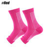 SearchFindOrder Red / S/M ComfortStrid Ankle Compression Duo: Arch Support, Neuropathy Relief, and Soothing Nano Technology For Men and Women