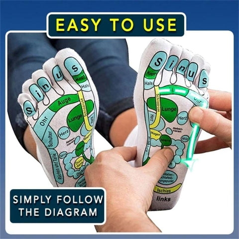 SearchFindOrder Reflexology Foot Massage Socks