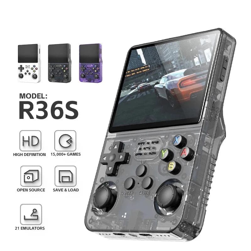 Retro Revive Pro Portable Gaming Console: Refined Design, Linux OS, 3