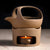 SearchFindOrder Retro Tea Roaster Fashioned Ceramics Candle Holder Heating