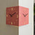 SearchFindOrder Sculpture Square Timepiece Innovative Dual-Face Minimalist Wall Clock